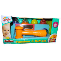 Музыкальные шарики с молоточком 25484 RED BOX